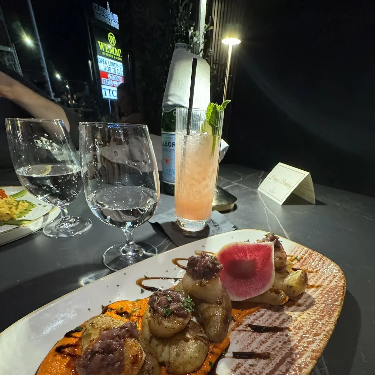 Pan Seared Scallops