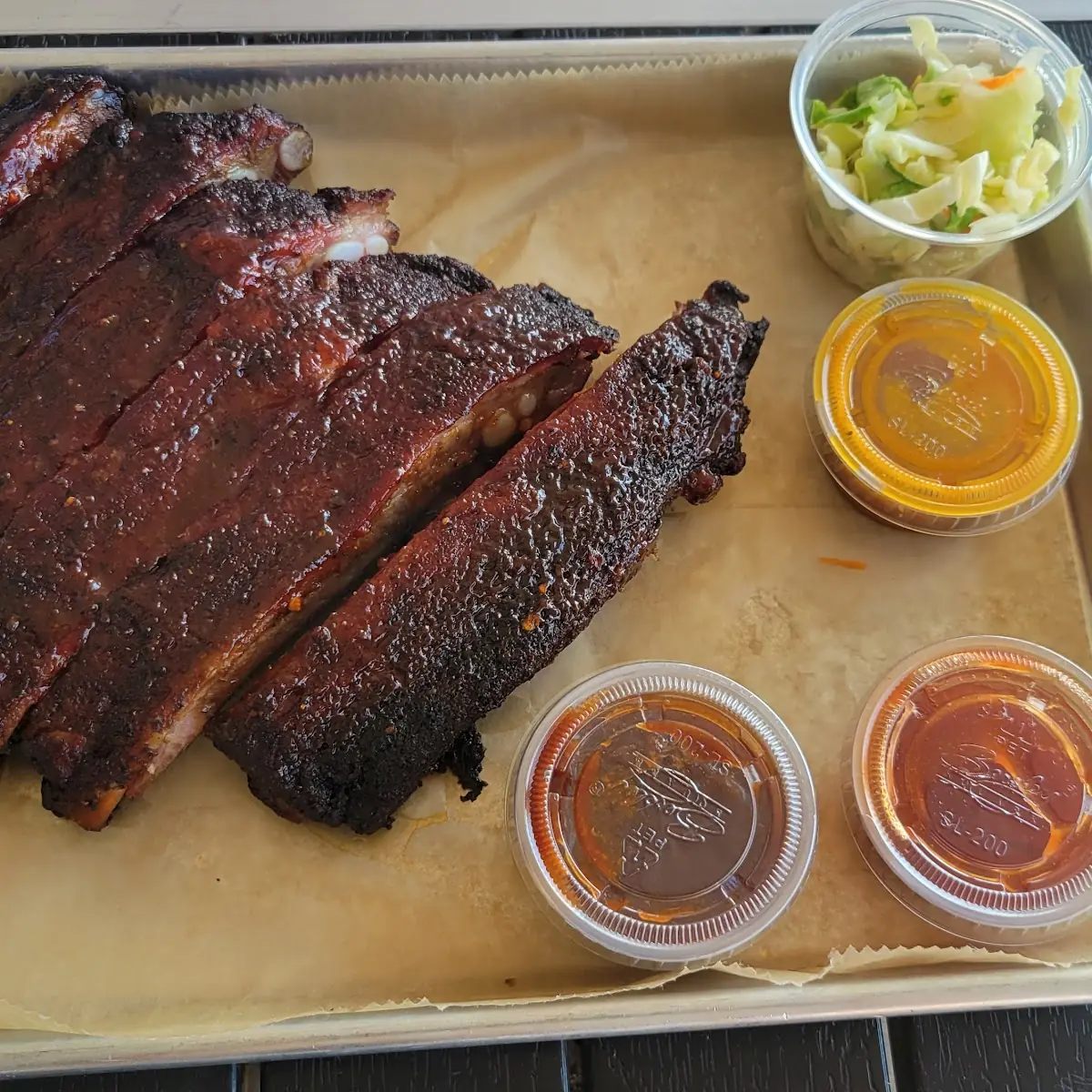 Brisket and Mac and Cheese