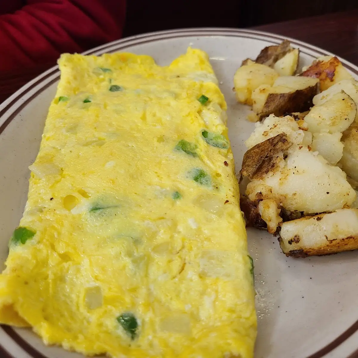 Philly Cheesesteak Omelette