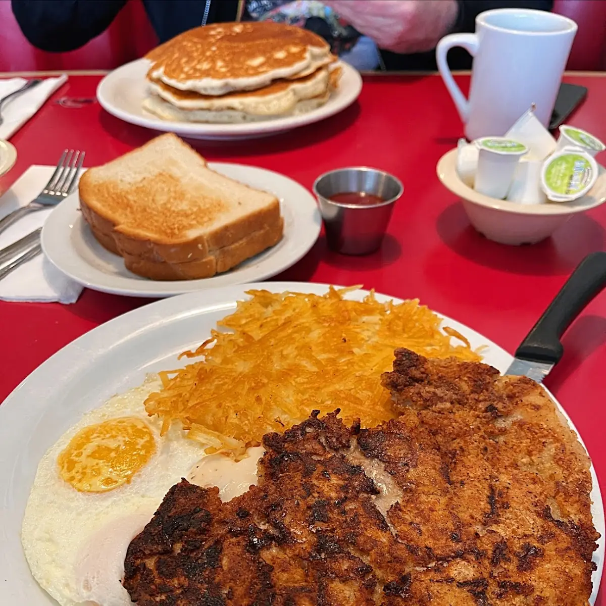 Chicken Fried Steak and Eggs