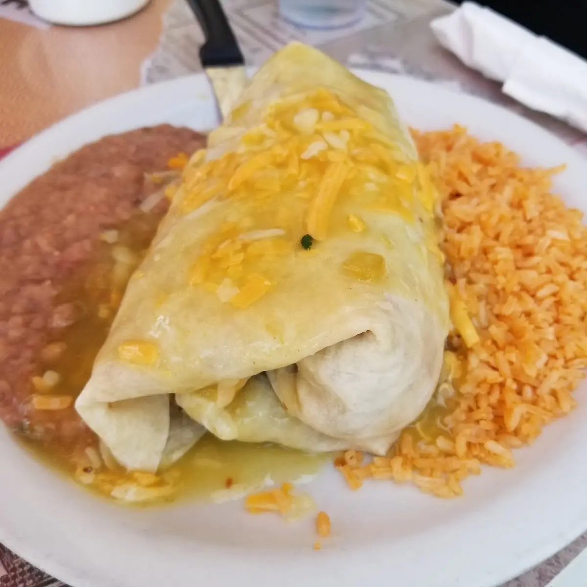 Onbination Taco Enchilada