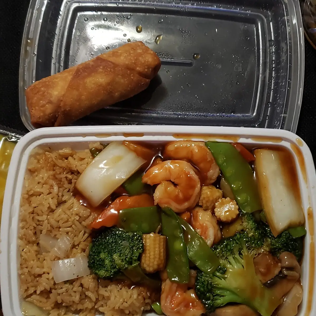 Shrimp and Mixed Vegetables