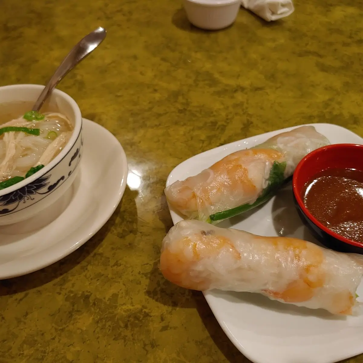 BBQ Pork & Crispy Spring Roll
