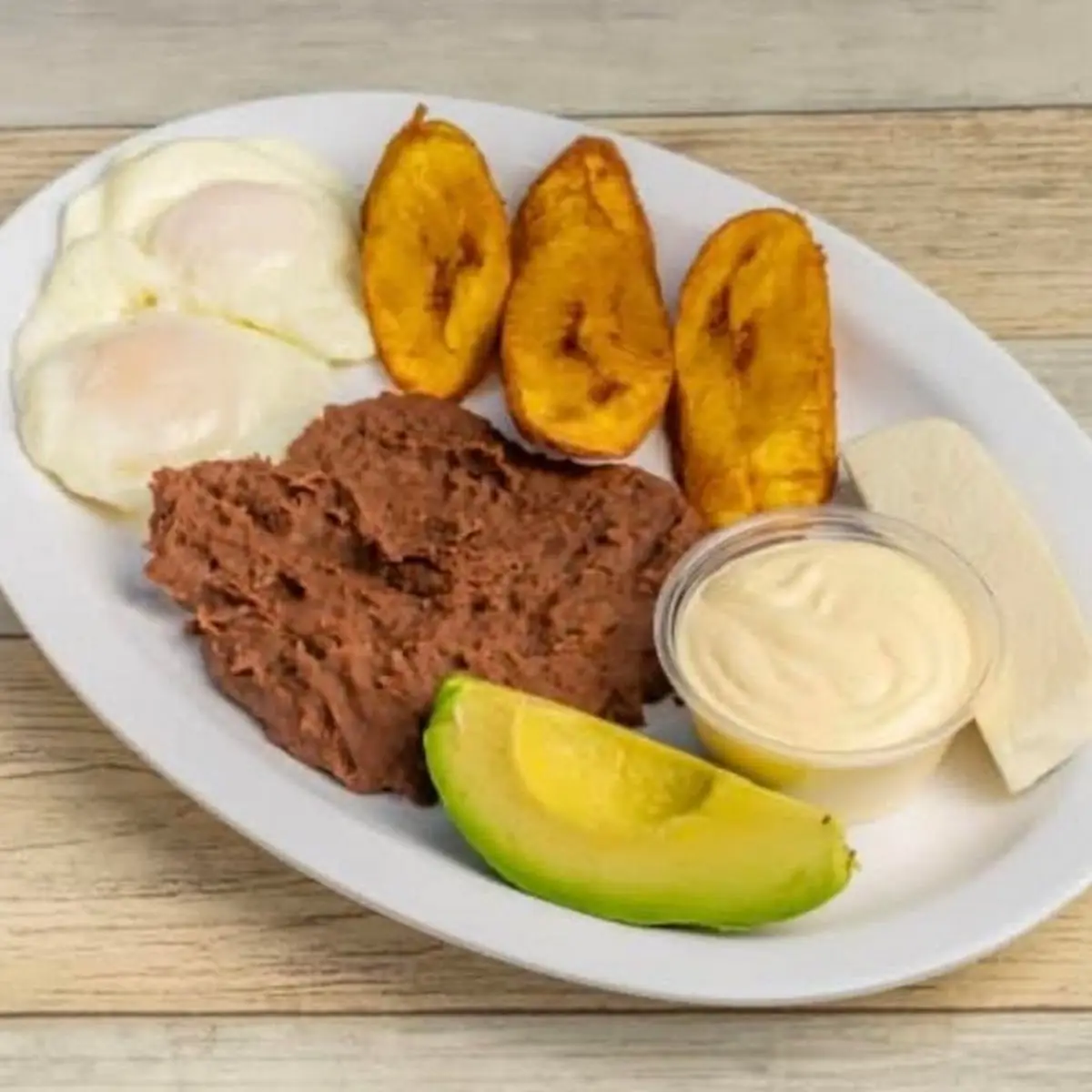 Desayuno Tipico Honduran Style Breakfast
