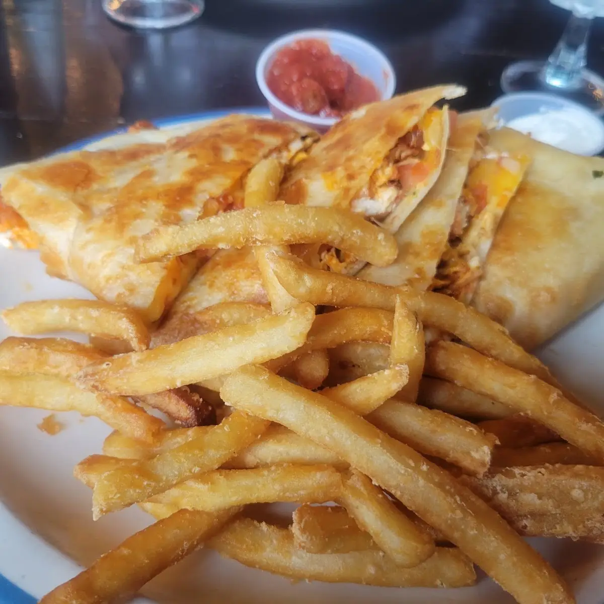 Buffalo Chicken Quesadilla