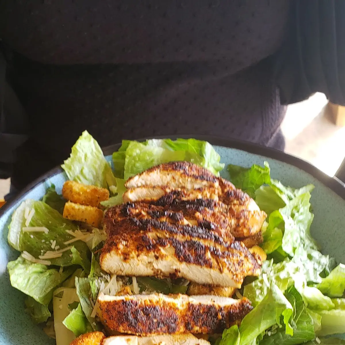 Blackened Chicken Caesar Salad