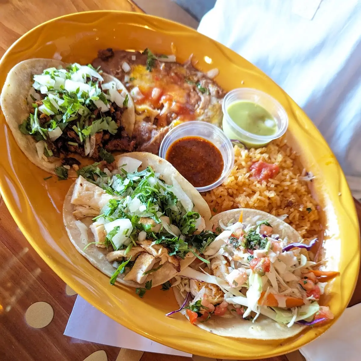 Two Carnitas Tacos Combo