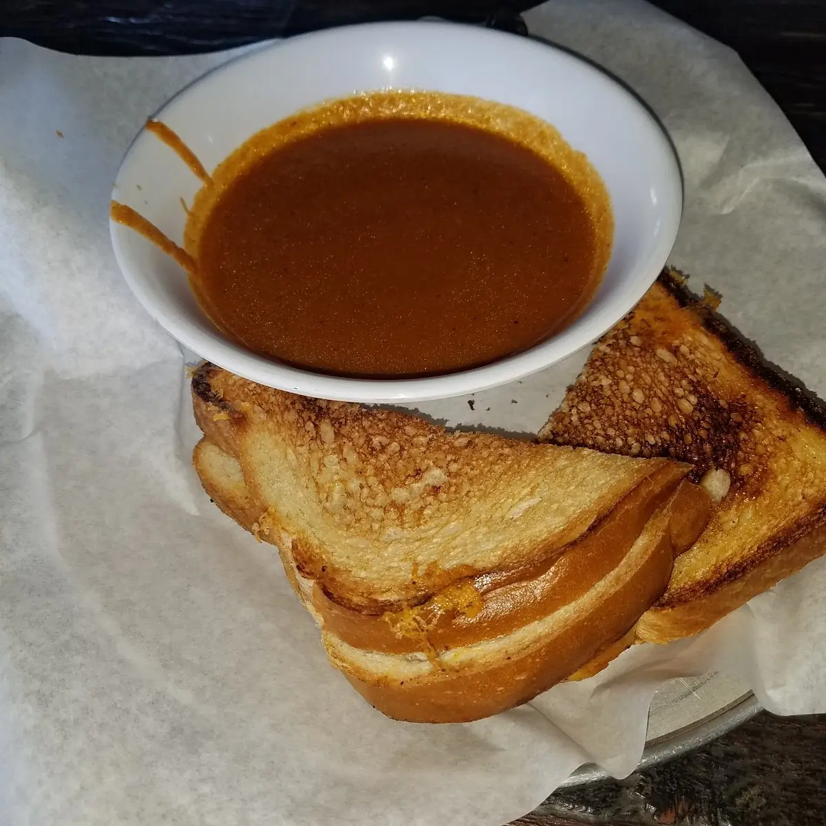 Grilled Cheese and Tomato Soup
