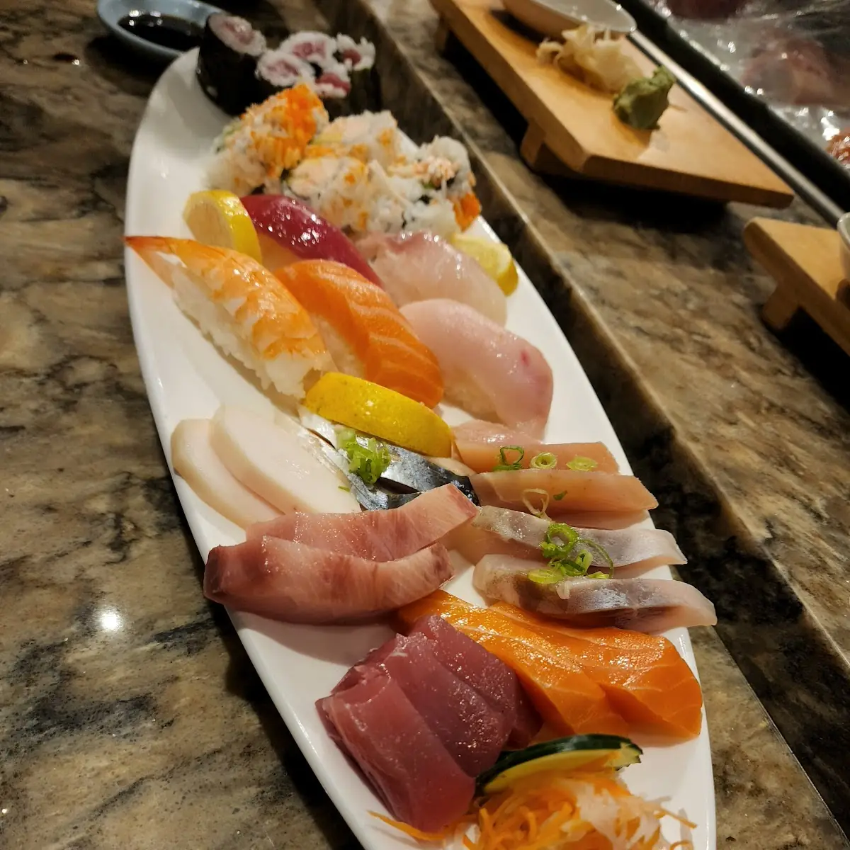 Sushi and Sashimi Combo