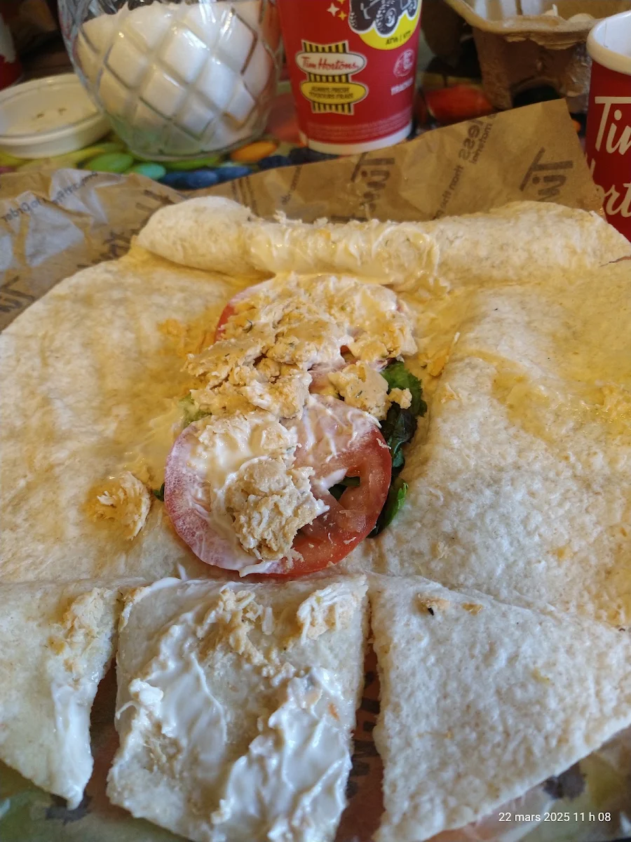Grilled Chicken Bacon Ranch Wrap