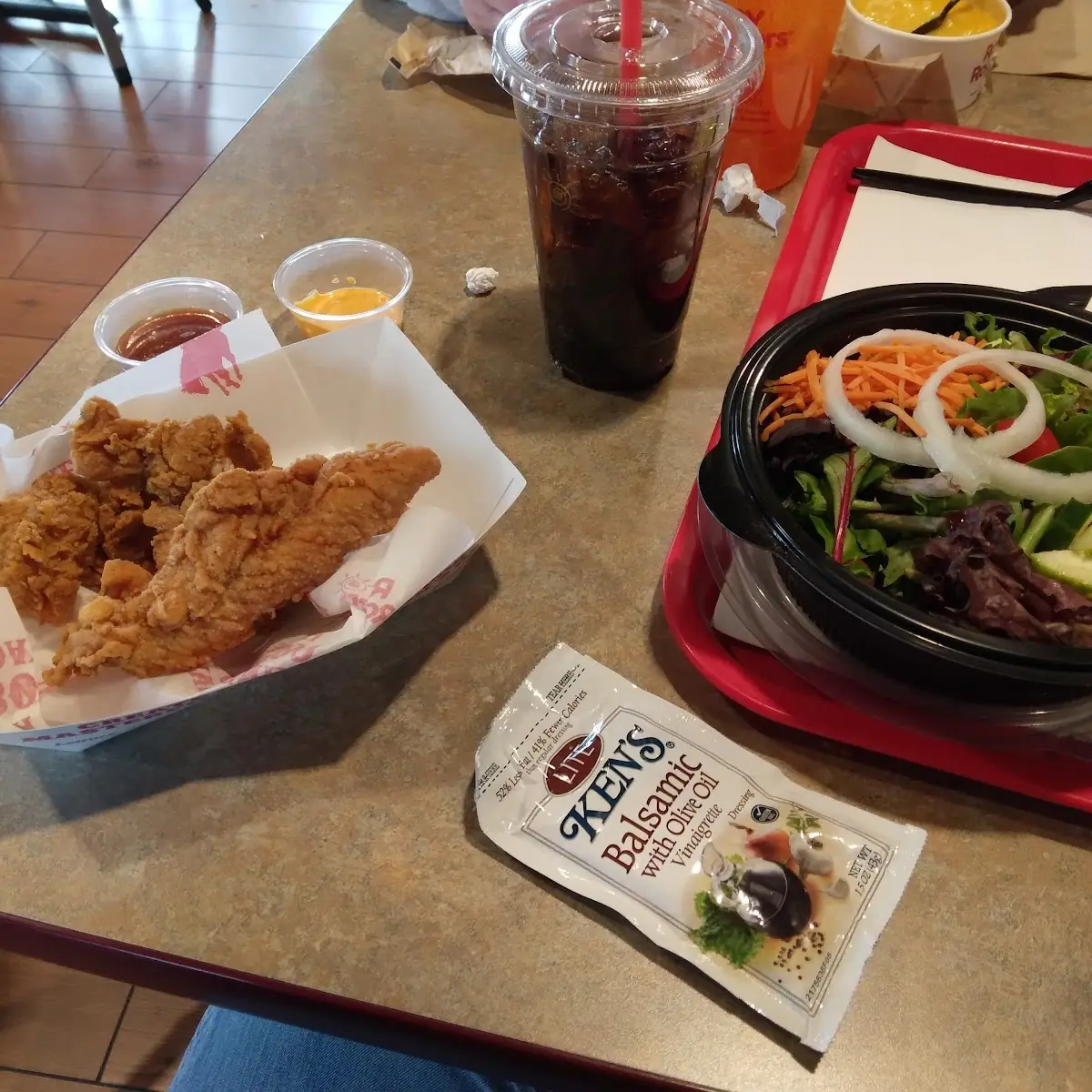 Chicken Tenders Combo Salad