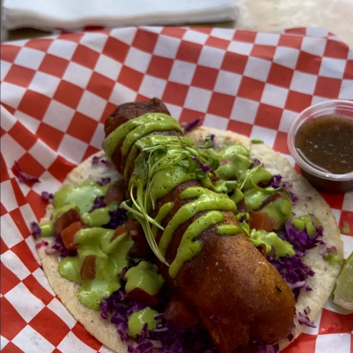 Battered Fish Taco