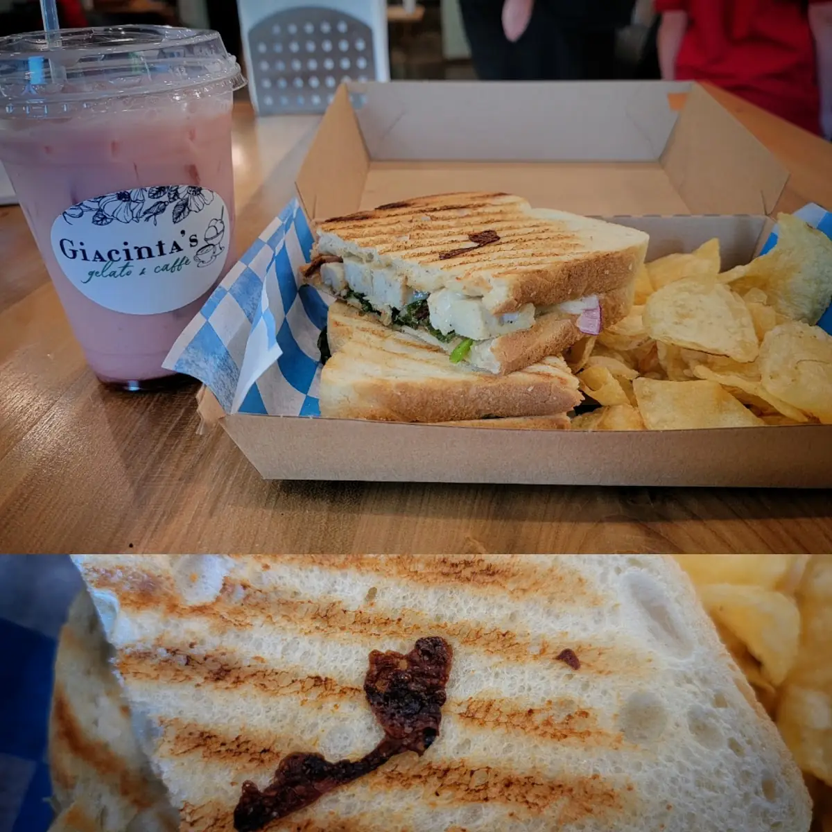 Chicken Florentine Paninis