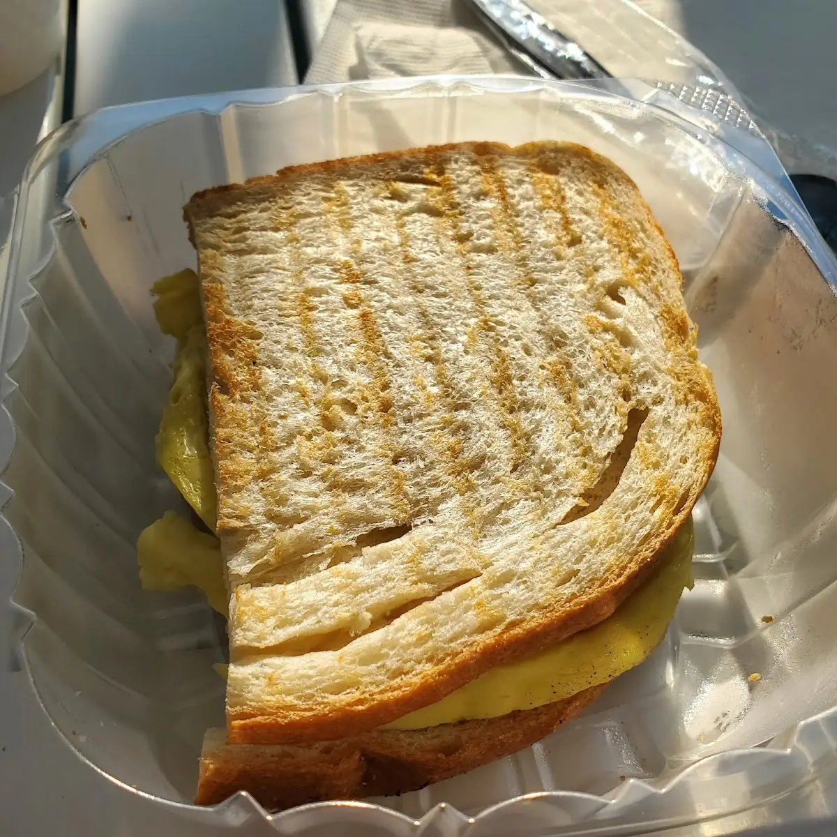 Half Grilled Cheese