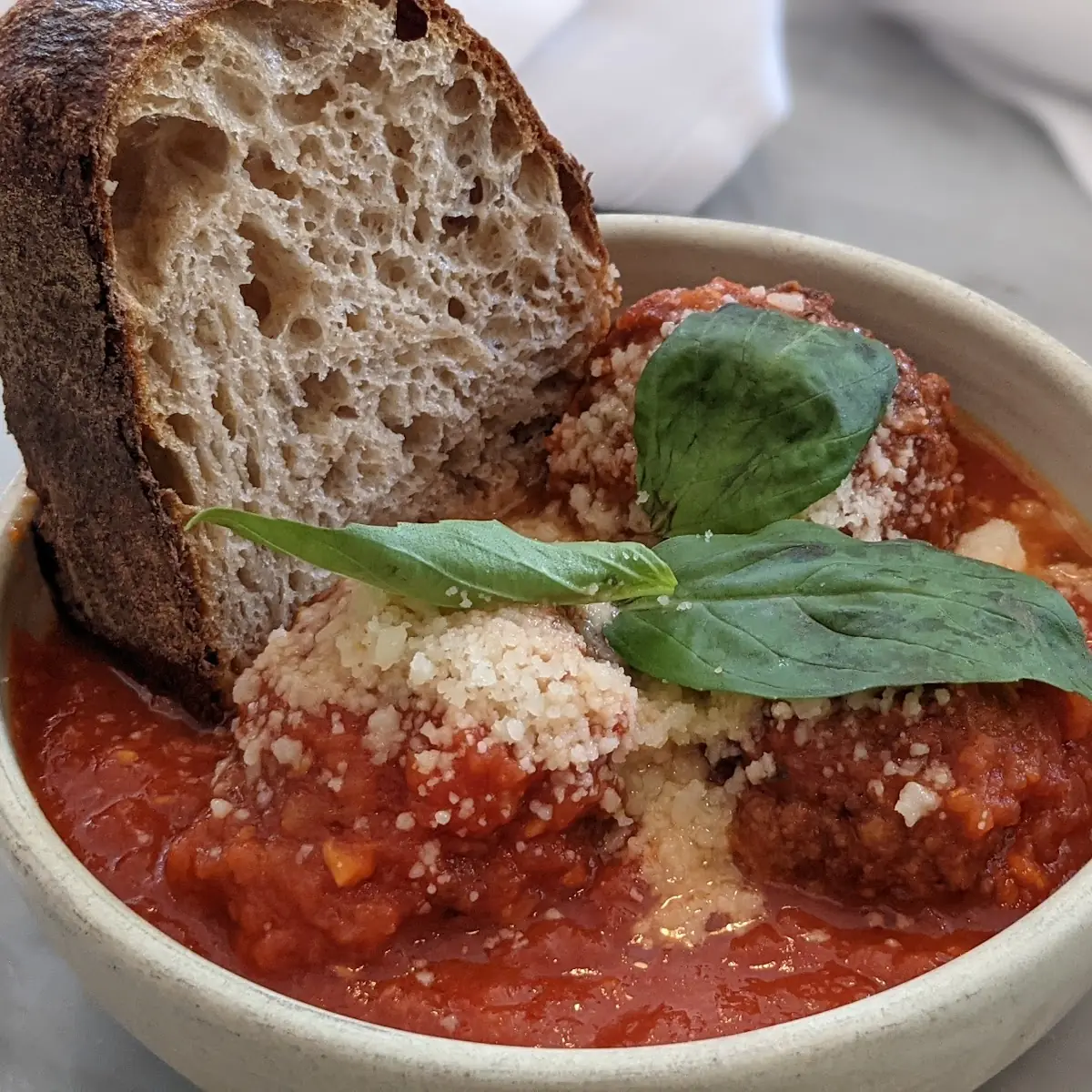 Meatballs in Sugo