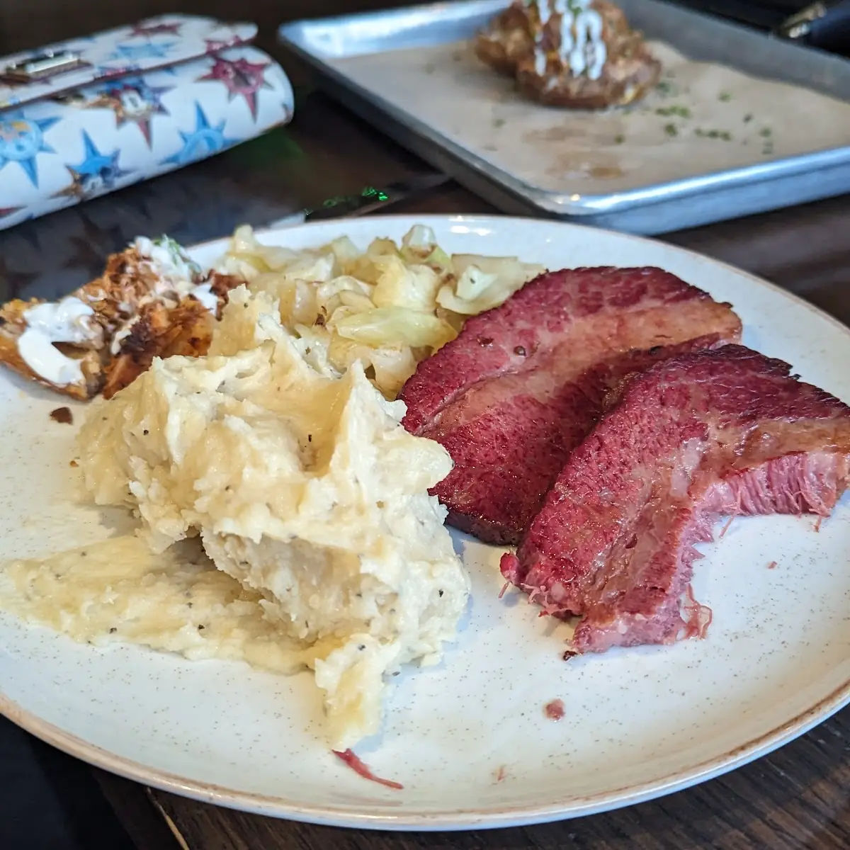 Corned Beef and Mashed Potatoes