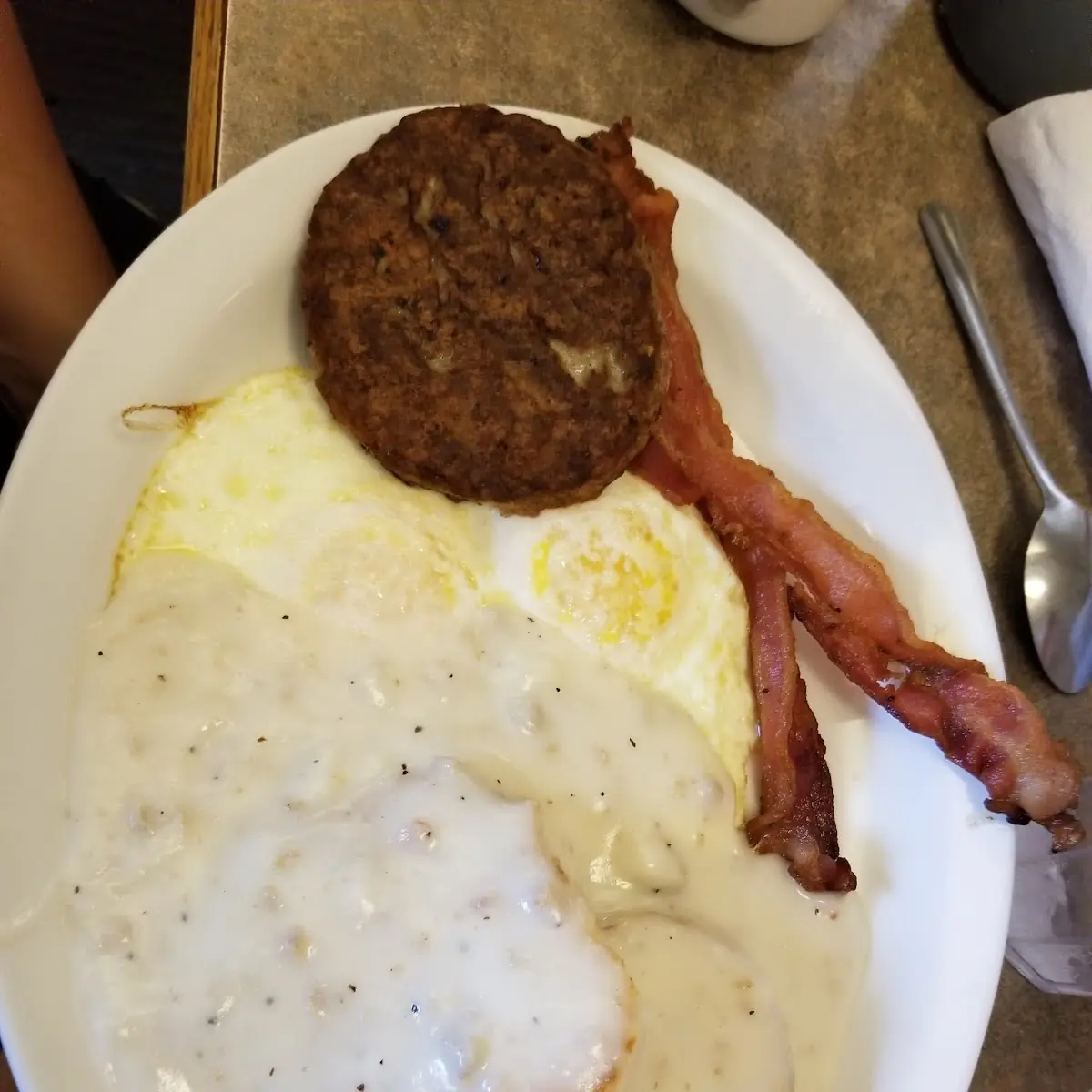 Chicken Fried Steak and Eggs