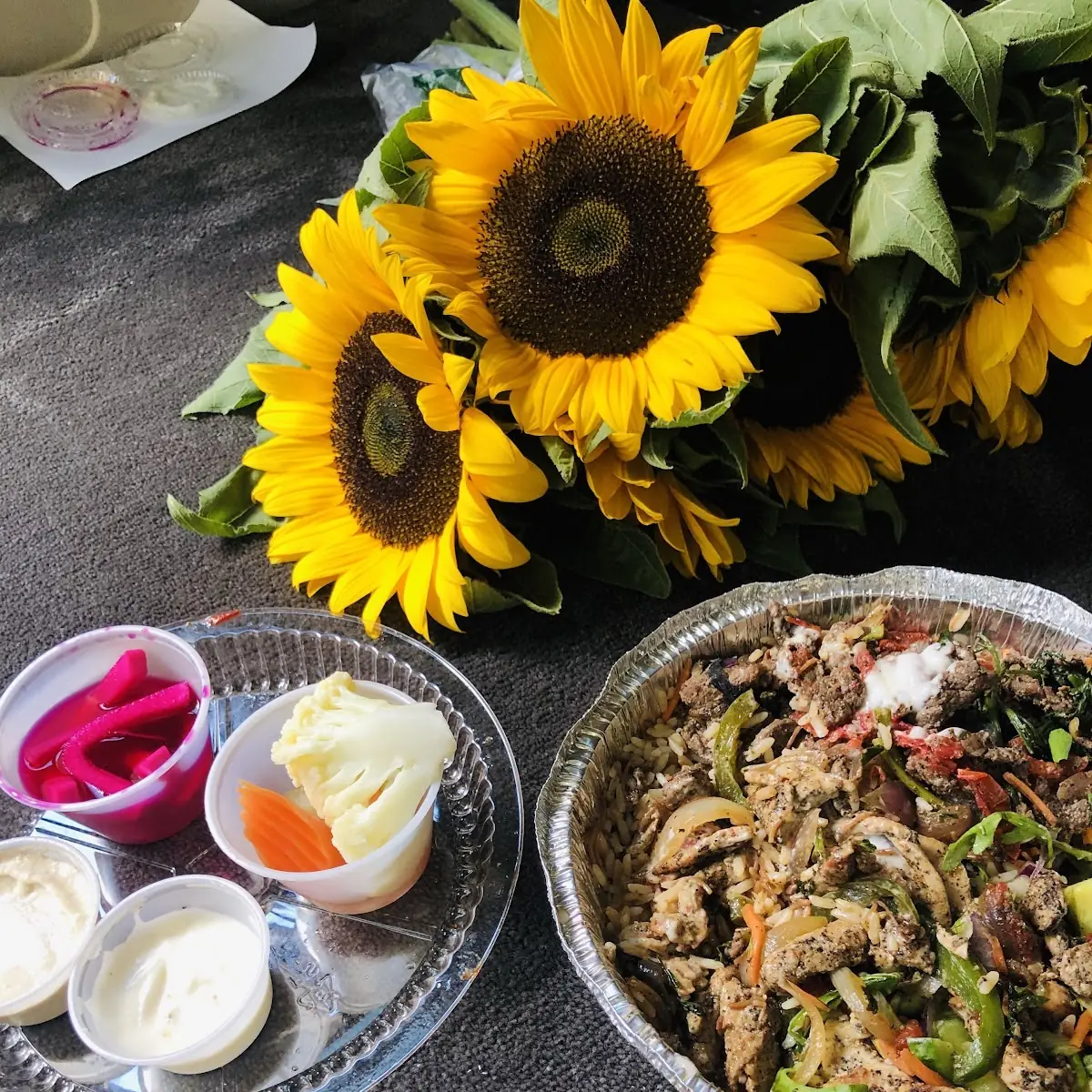 Chicken and Beef Shawarma