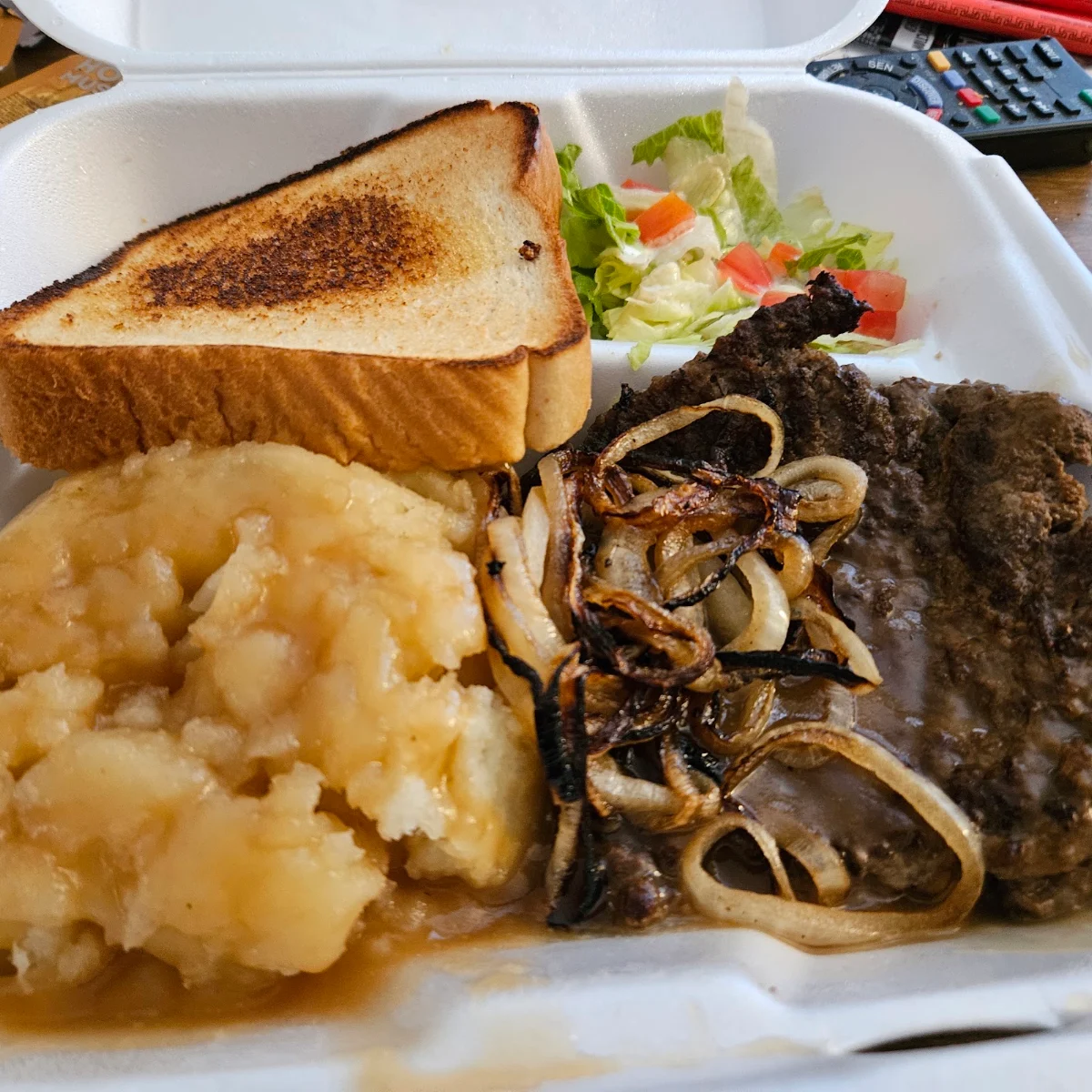 Hamburger Steak Dinner