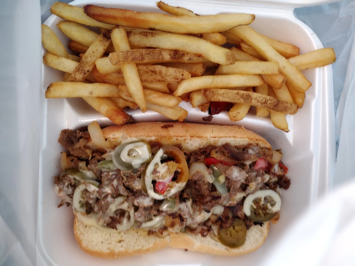 Philly Cheese Steak Sandwich