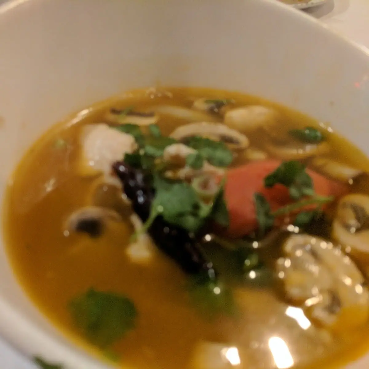 Tom Yum Soup with Shrimp