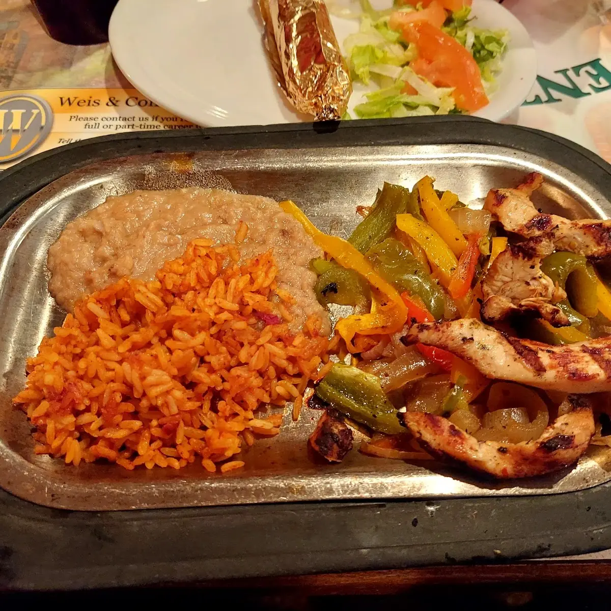 Chicken Fajitas