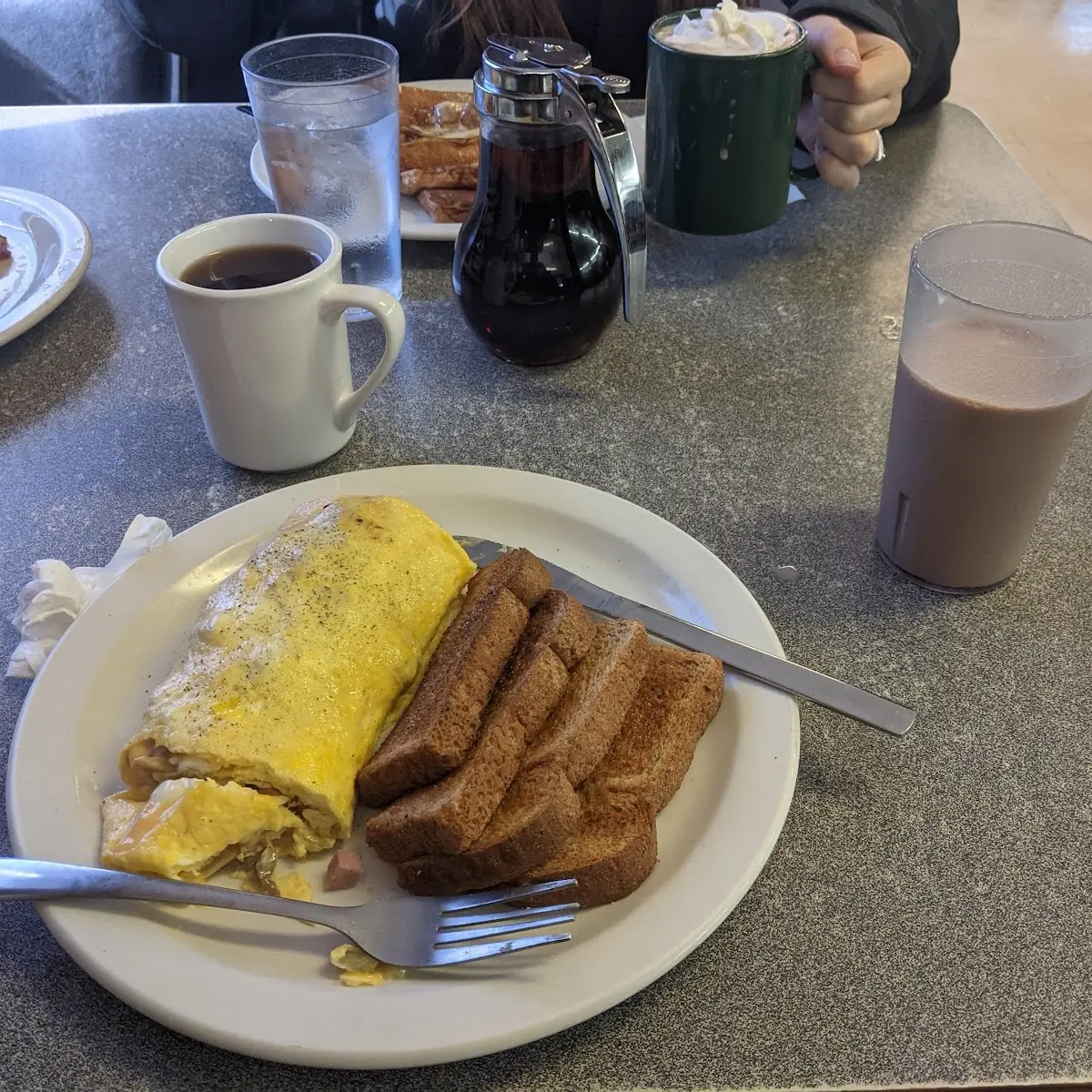 Ham and Cheese Omelette