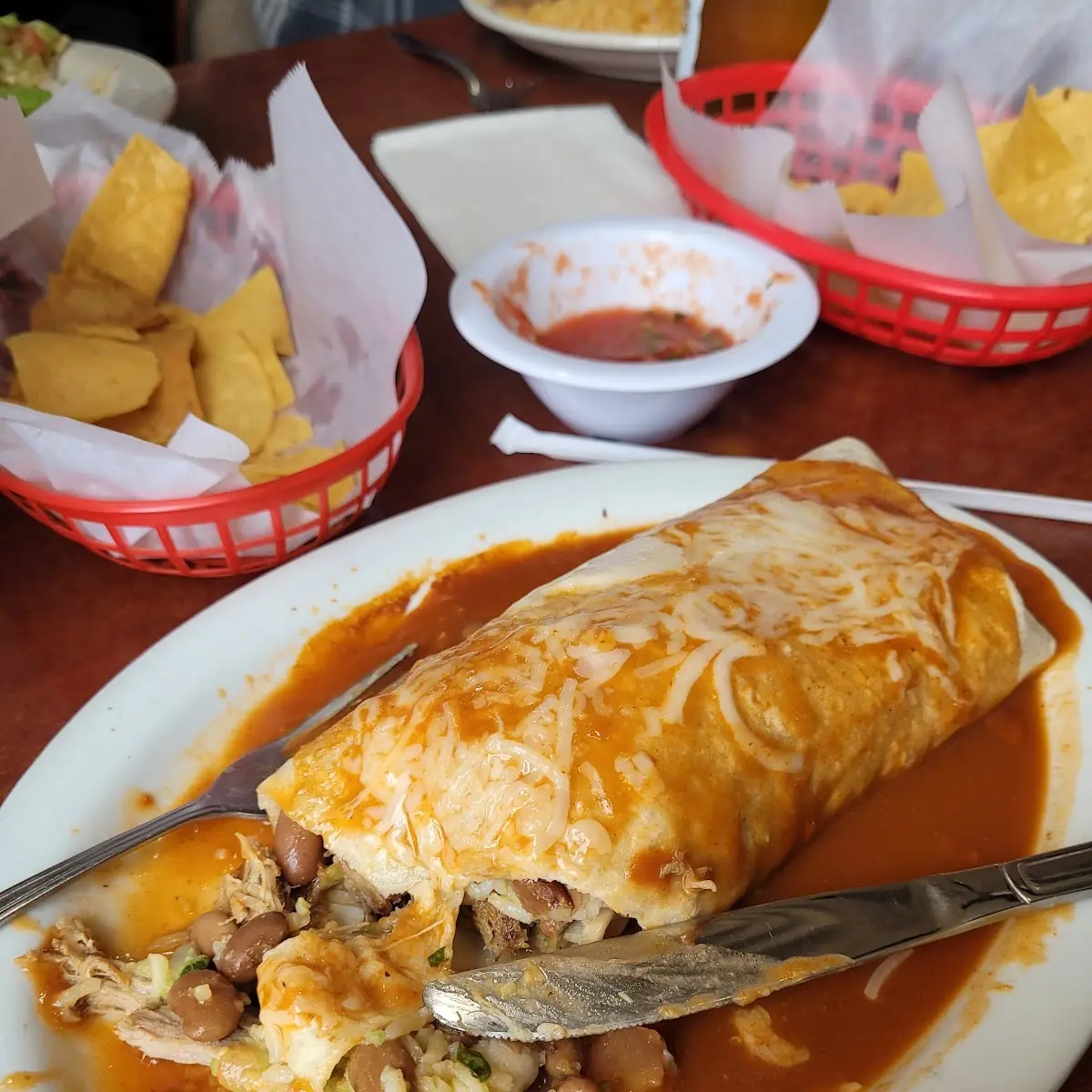 Carnitas Wet Burrito
