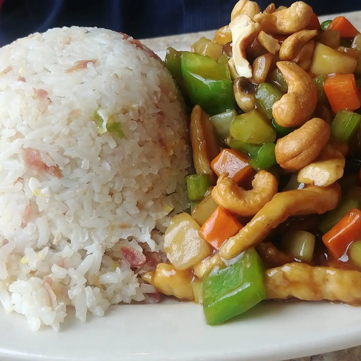 Cashew Chicken Fried Rice