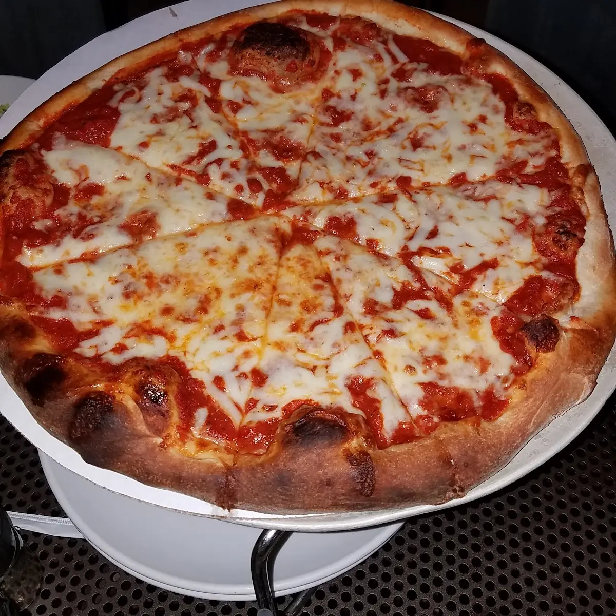 Cheese Pizza with Extra Red Sauce