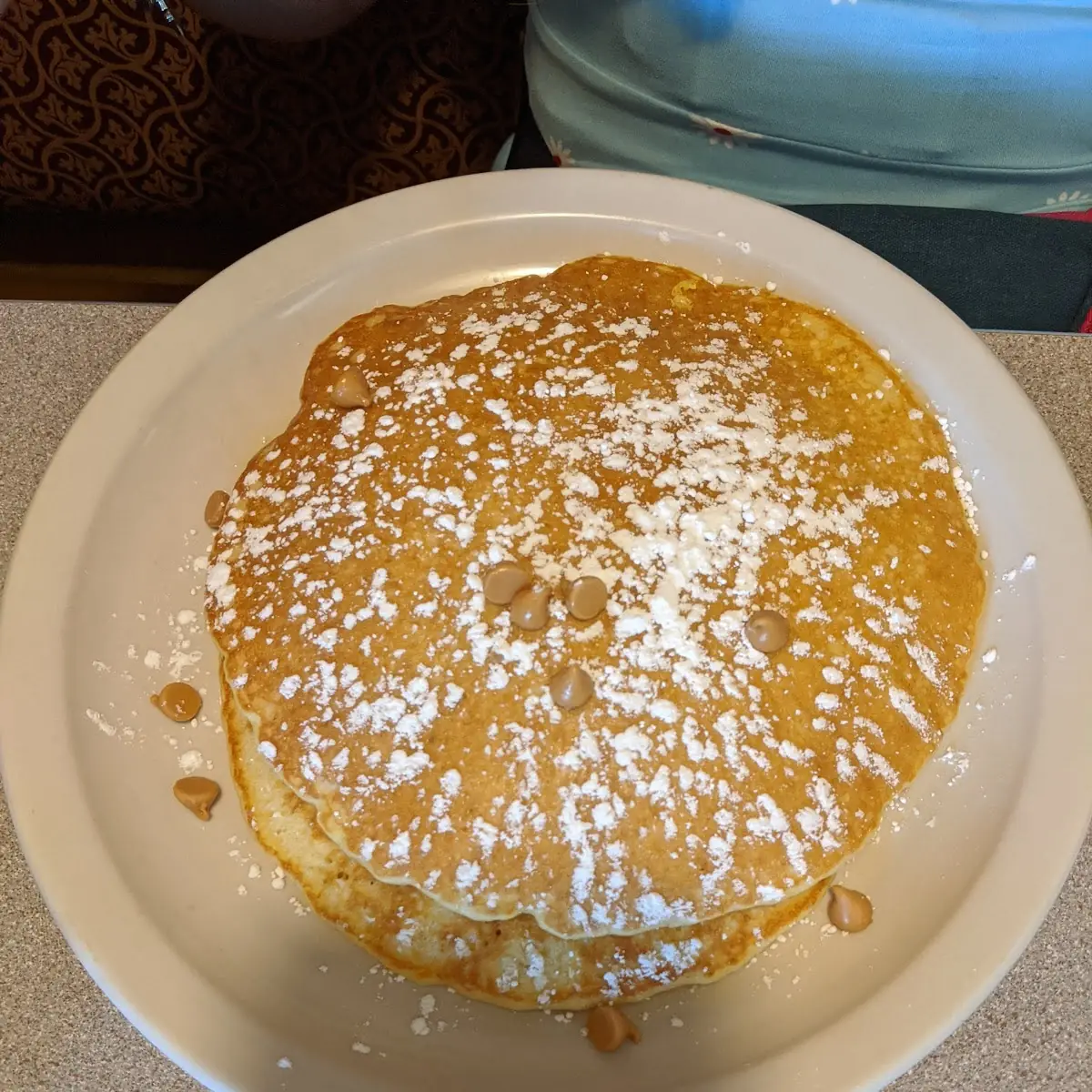 Peanut Butter Chip Pancakes