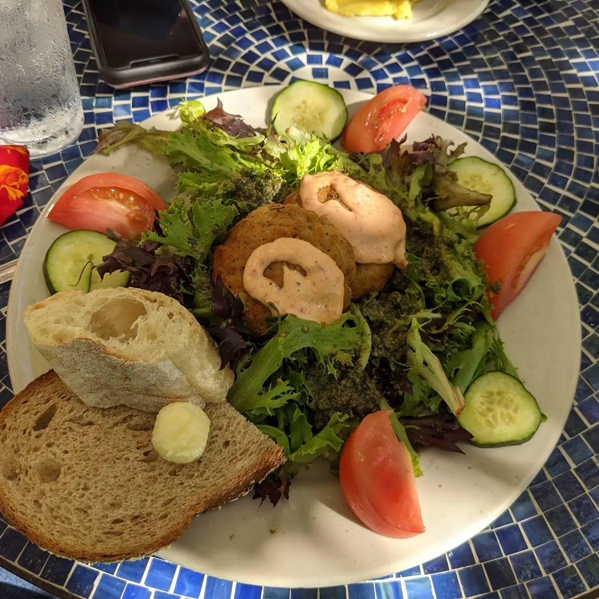 Crab Cake Salad