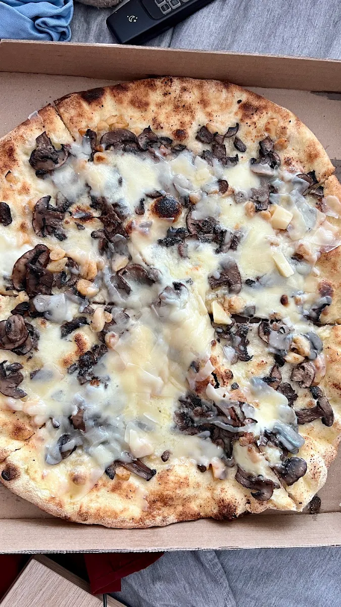 Funghi Pizza, Salt & Tobacco Pizzeria
