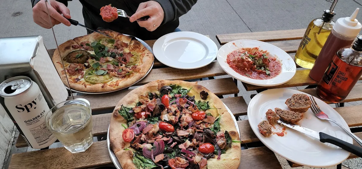 Pizzas and Meatballs, Salt & Tobacco Pizzeria