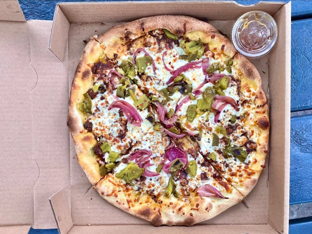 Vegetarian Pizza, Salt & Tobacco Pizzeria