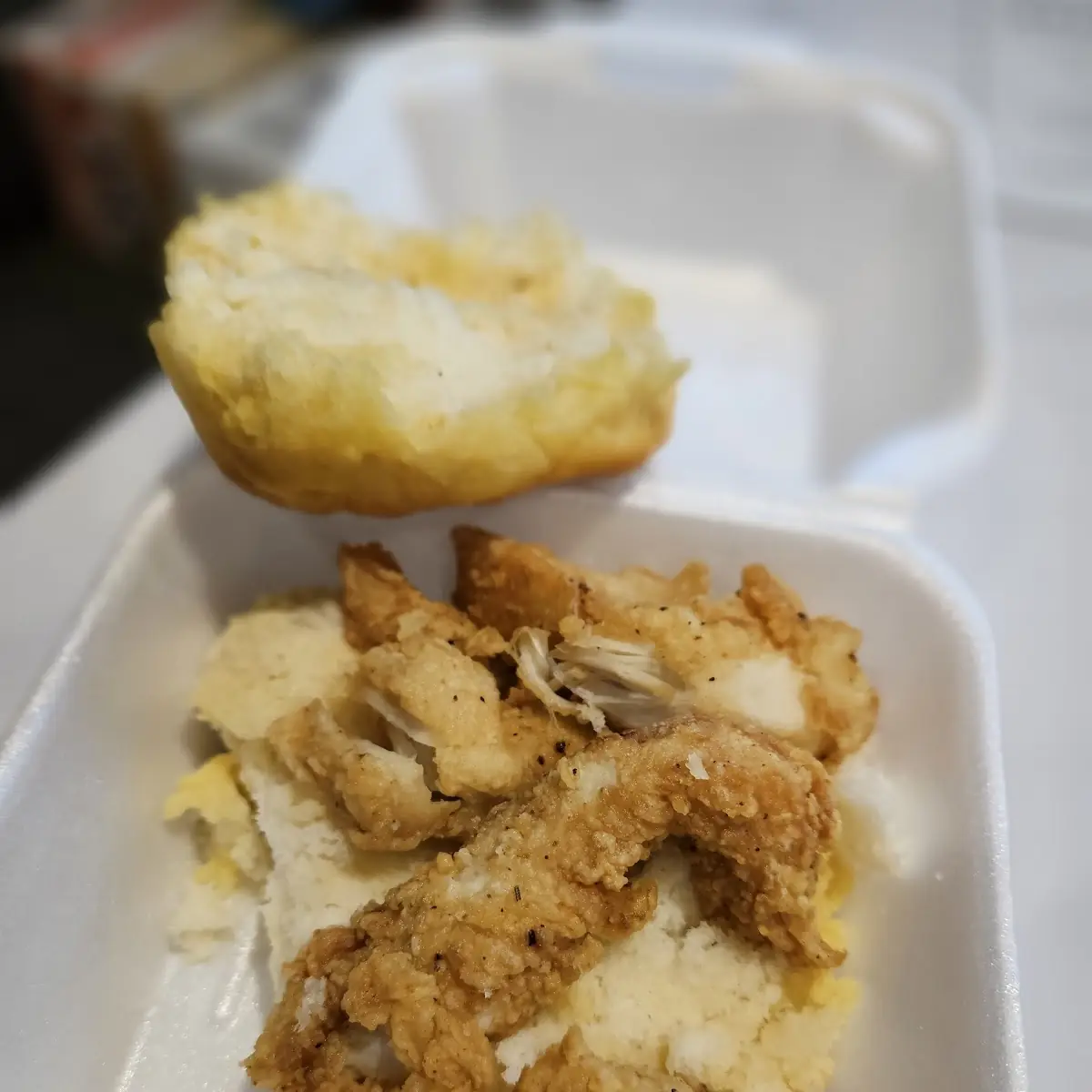 Chicken Tender Biscuit Sandwich