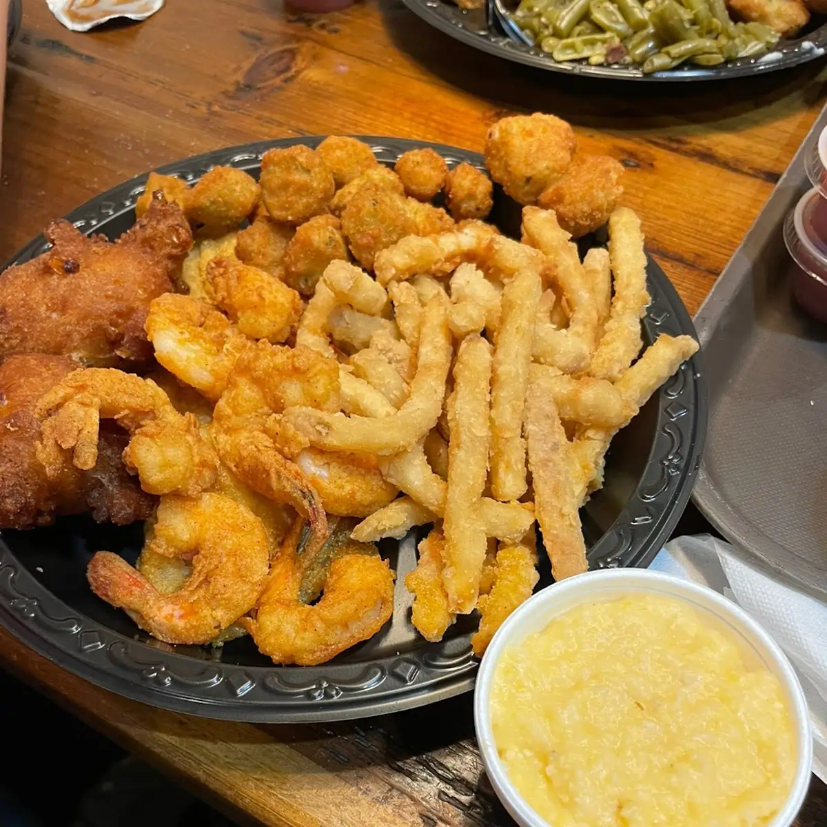 Fried Shrimp and Grits