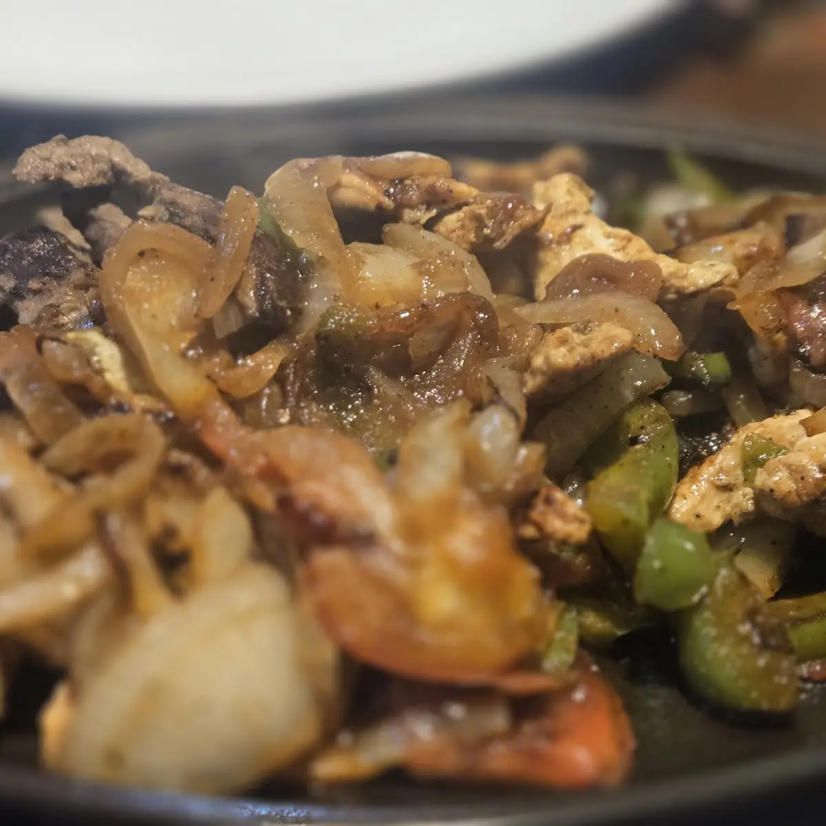 Chicken and Steak Fajitas