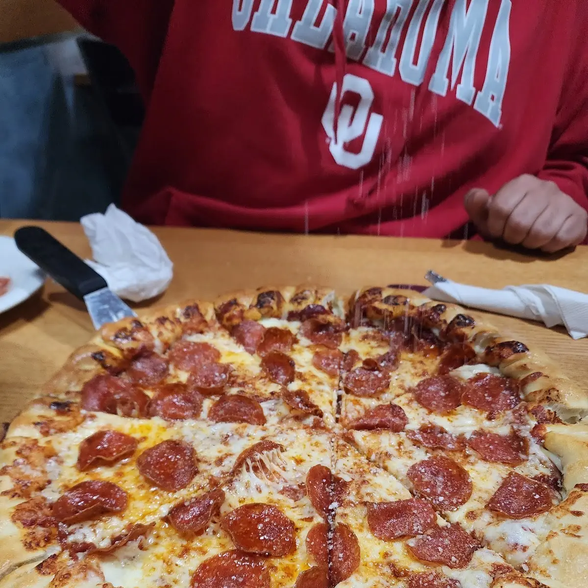 Stuff Crust Pepperoni Pizza