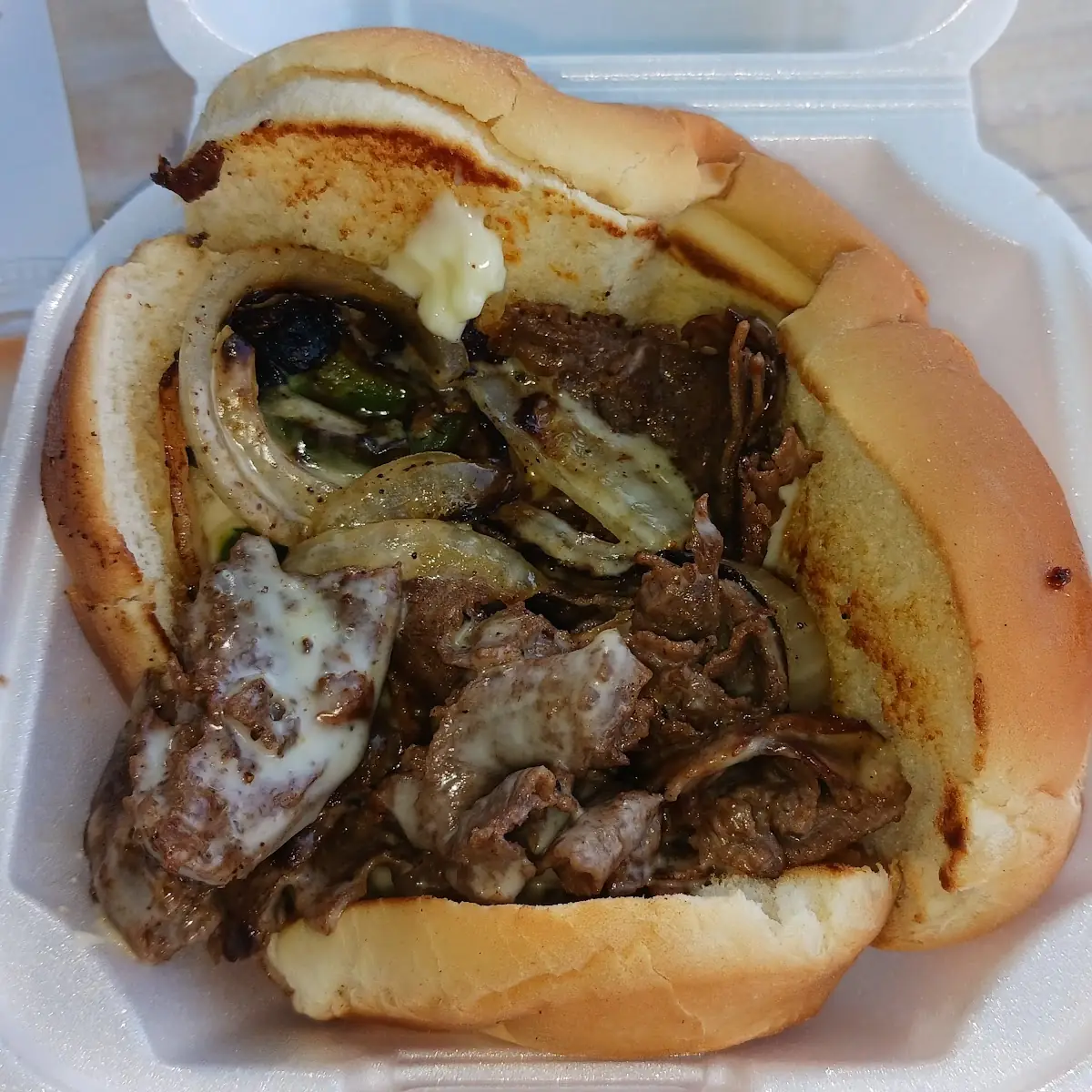 Philly Cheese Steak Sandwich