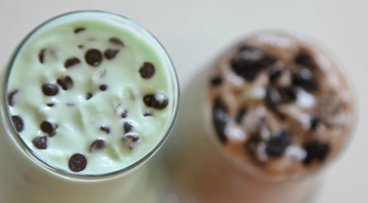 Mint Chocolate Chip Shake