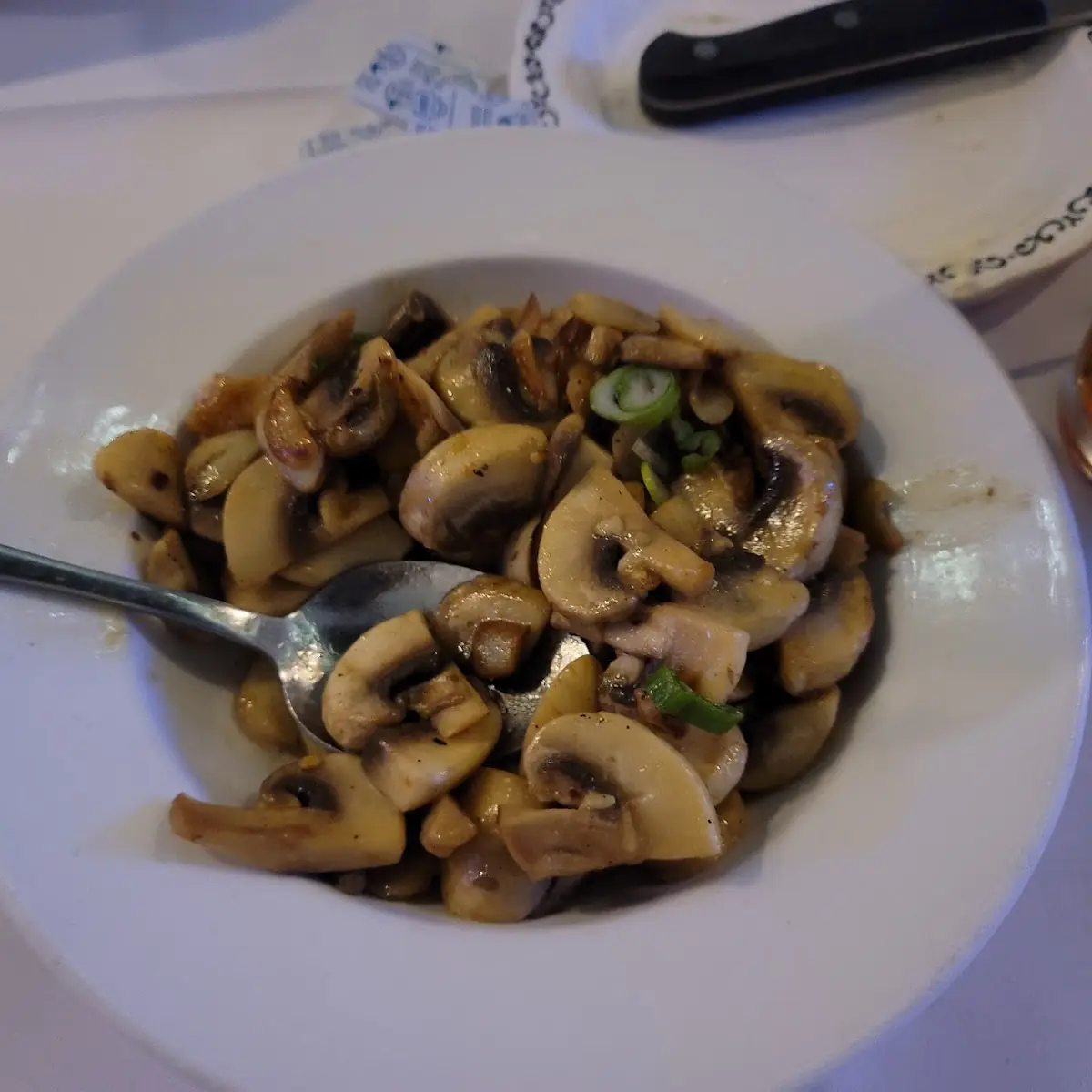 Sautéed Mushrooms