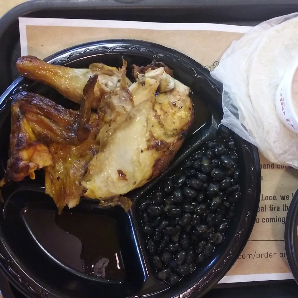 Pollo Asado Platter