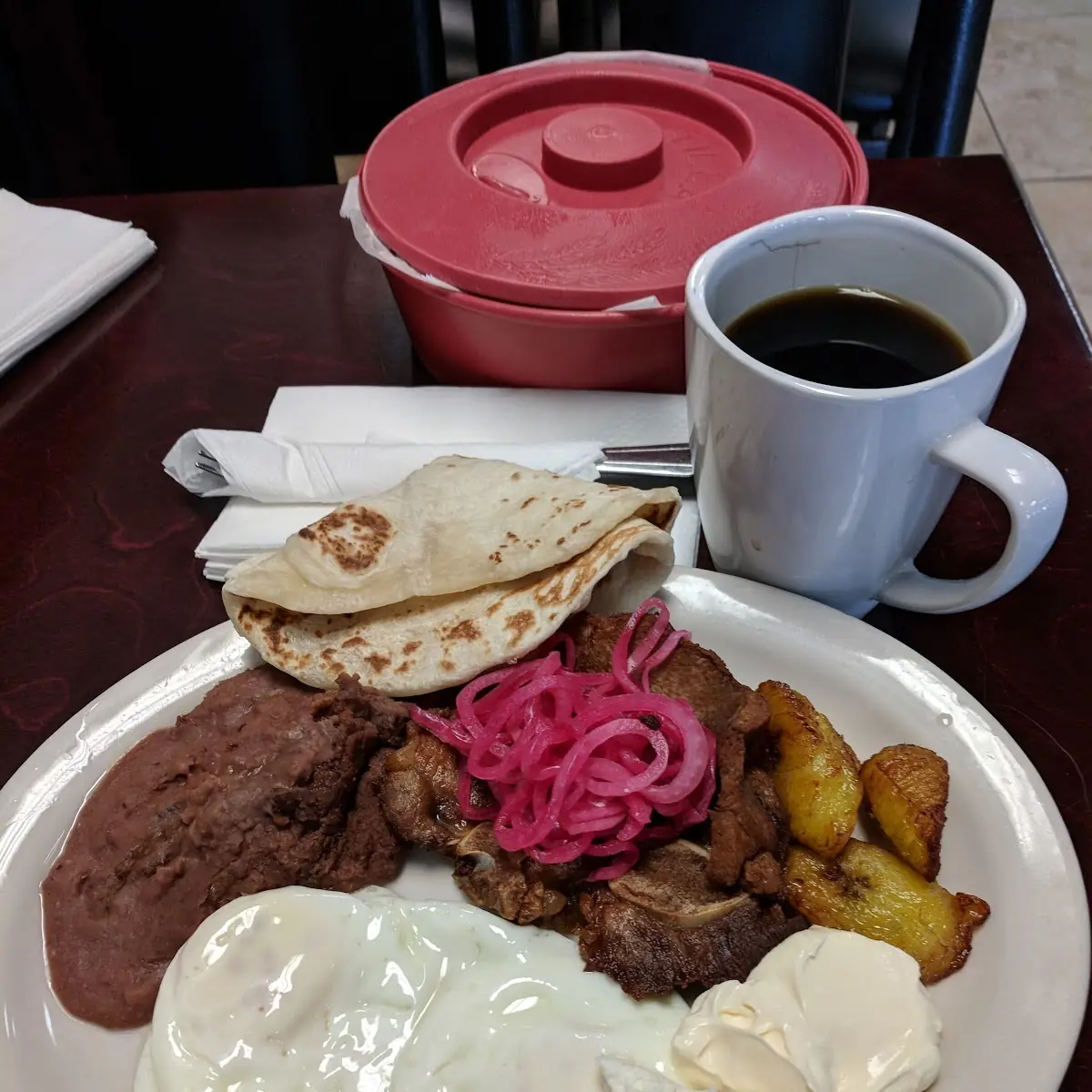 Desayuno Catracho Honduran Breakfast