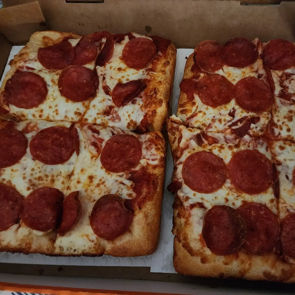 Deep Dish Pepperoni Pizza