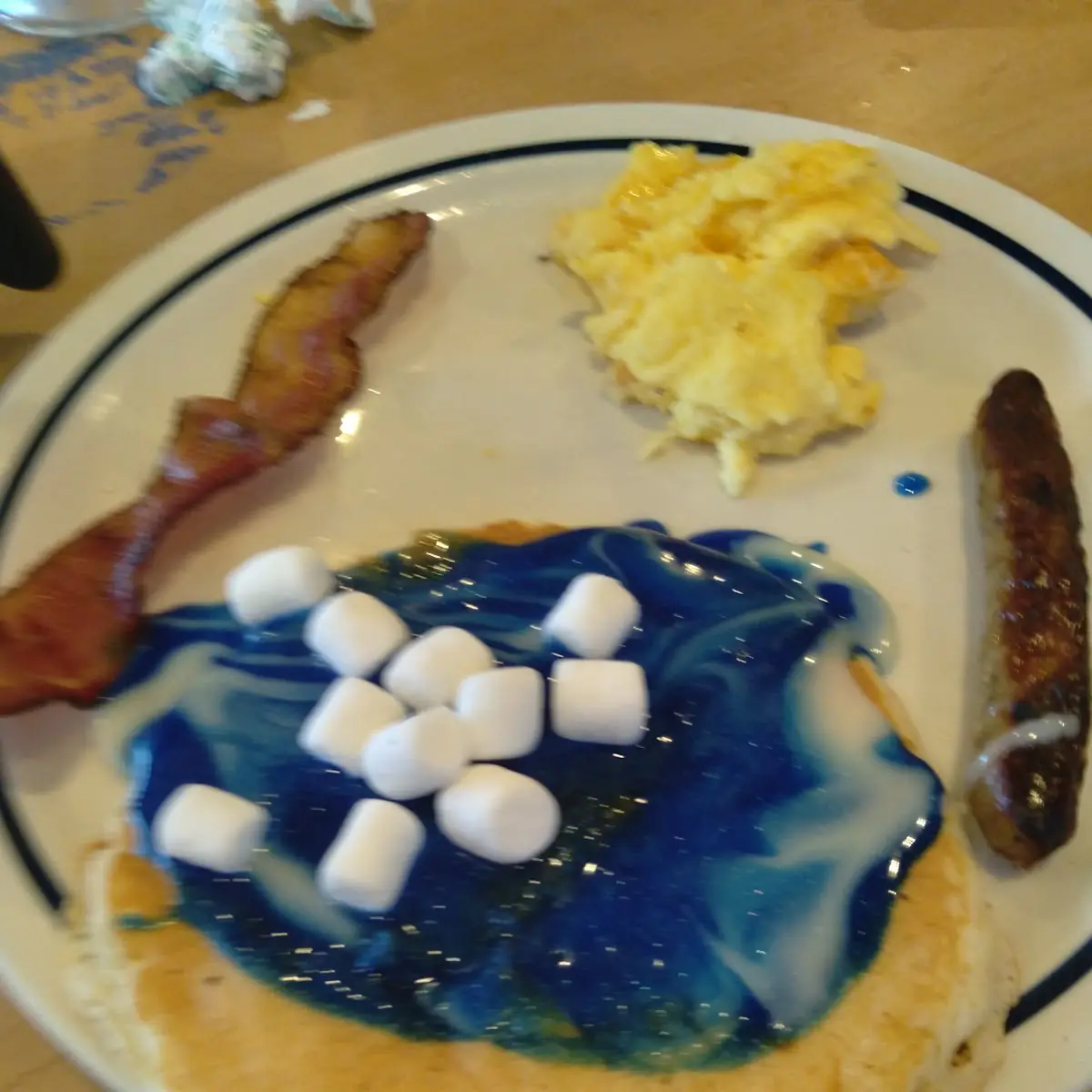 Jr Cupcake Pancake Combo