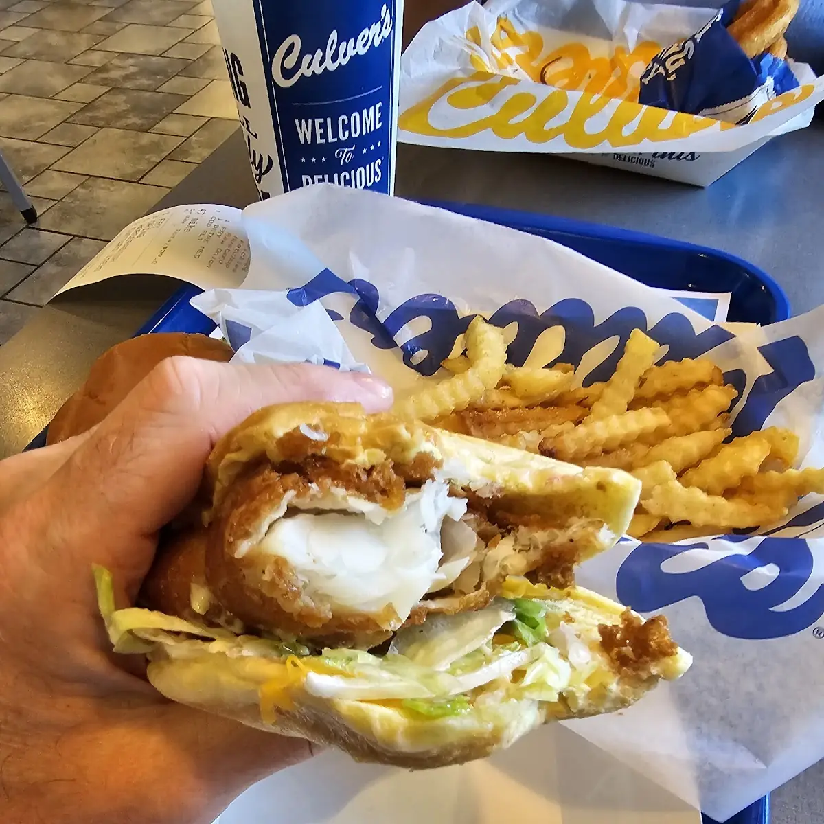 Cod Fish Sandwich