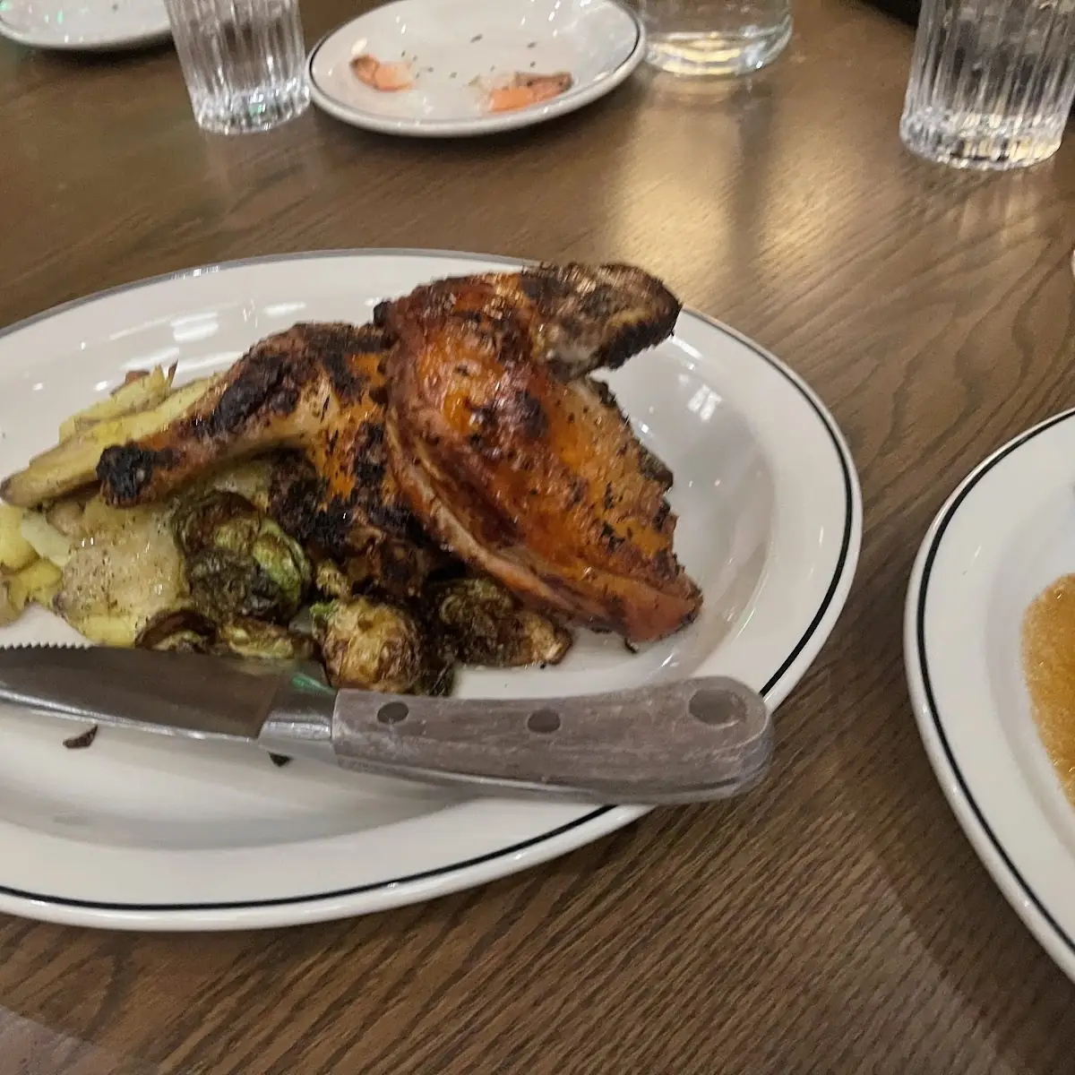 Half Roasted Chicken