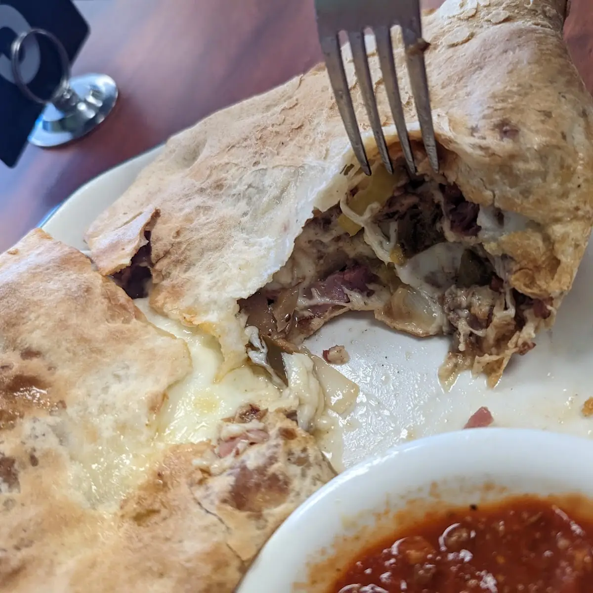 Cheese Steak Calzone