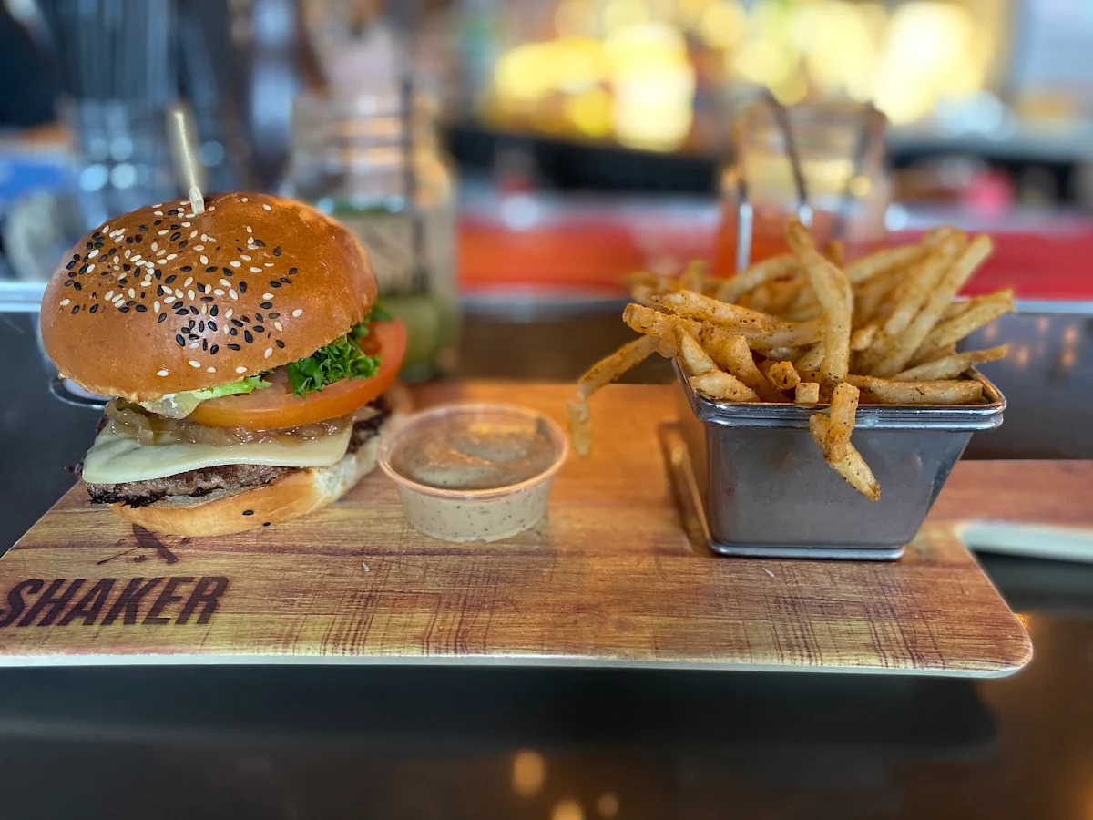 Burger and Fries